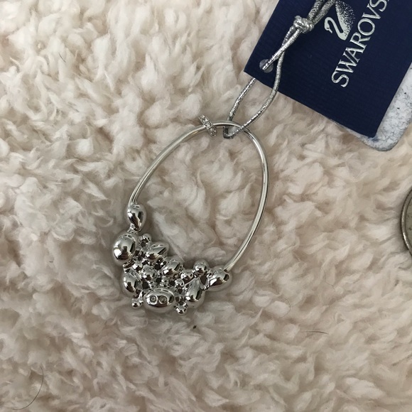 Swarovski silver crystal necklace pendant - Picture 3 of 4